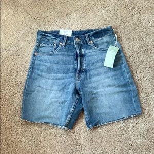 High Waisted Jean Shorts